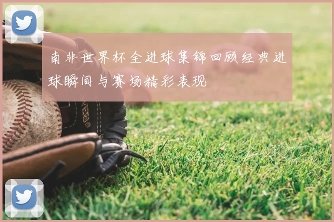 南非世界杯全进球集锦回顾经典进球瞬间与赛场精彩表现