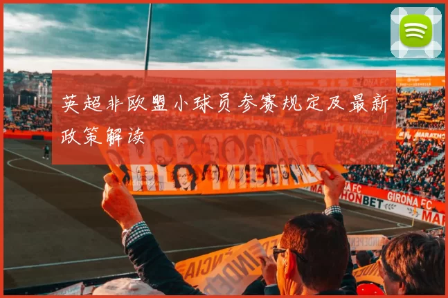 英超非欧盟小球员参赛规定及最新政策解读