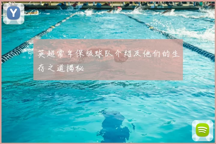 英超常年保级球队介绍及他们的生存之道揭秘